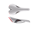 Vitesse White/Gummy Black/Red Saddle