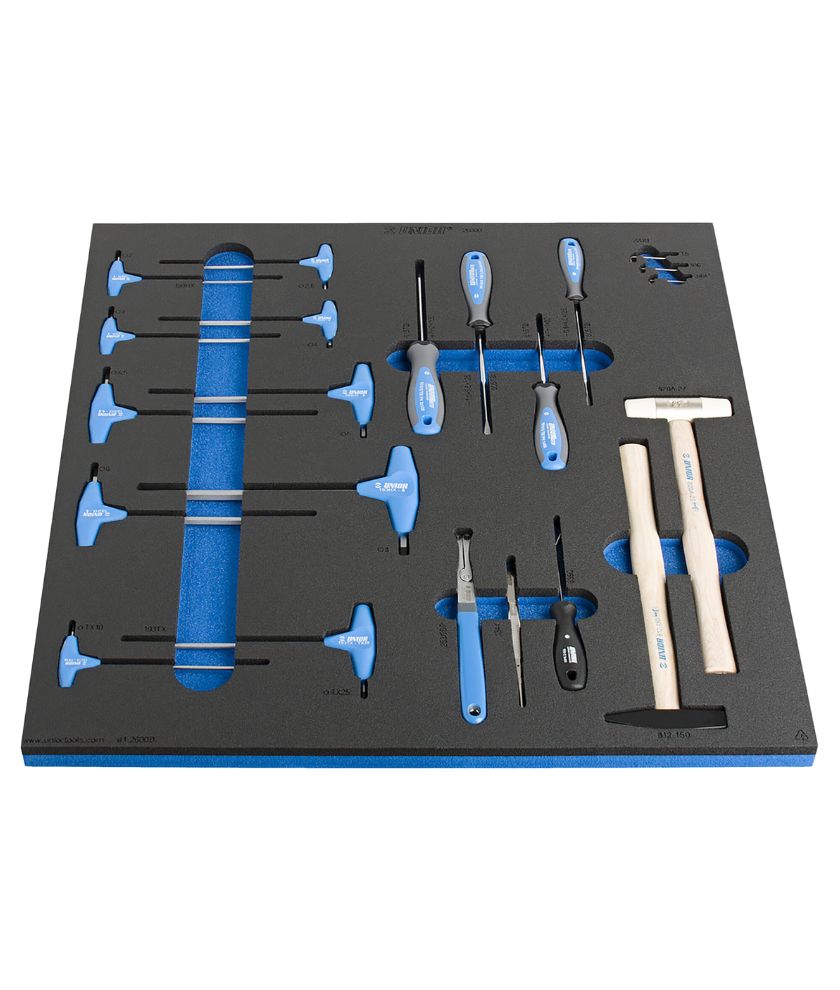 UNIOR SET1-2600D SET OF TOOLS IN TRAY 1 FOR 2600D 2019 625490