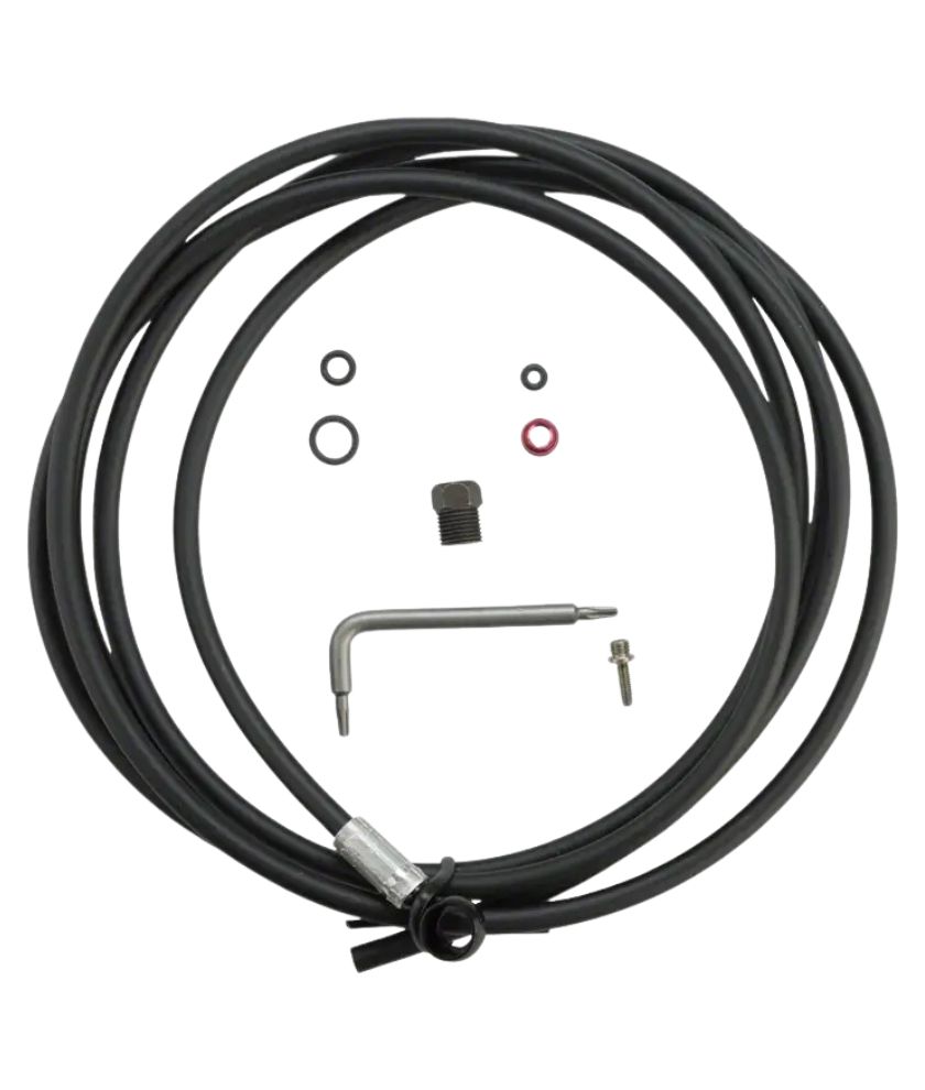 Road Hydraulic Brake Hose Kit Black