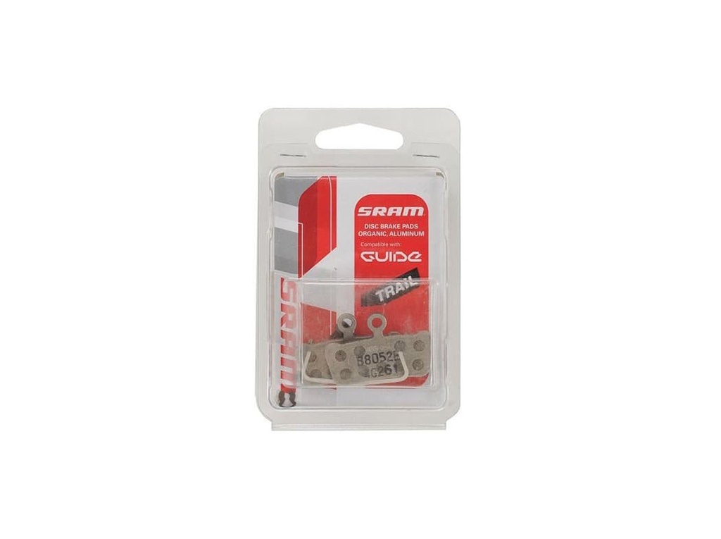 Disc Brake Pads Organic/Alum, (1 Set) - Trail/Guide