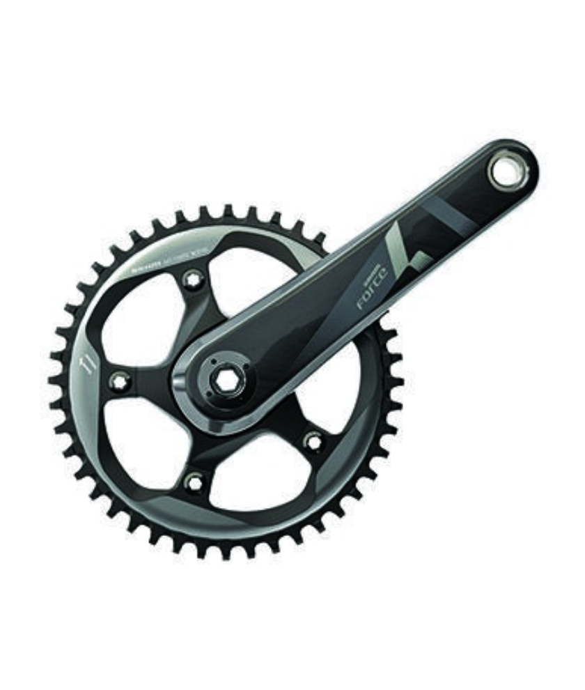 Force CX1 Crankset Gxp 175mm 110Bcd (Chainring And Gxp Cups Not Included)