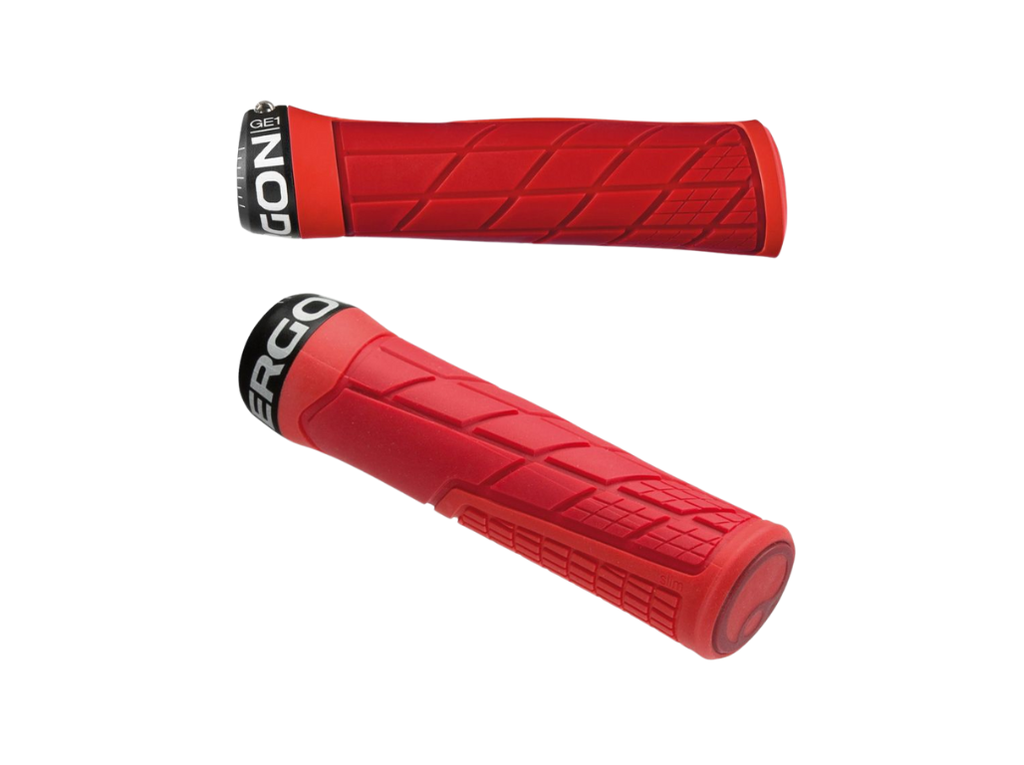Grip Ge1-Red, Silicon Grip W/Black Clamp Red Body &amp; Red Inlay &amp; White Core/Logo W/ Paper Package