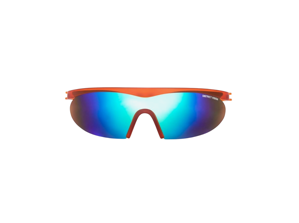 Koharu Size 5 Sunglasses 2019 (Orange/Indigo Mirror)