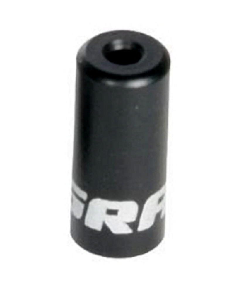 ACCESSORY SHIFT FERRULES 4.0MM ALUMINUM OPEN BLACK 100-COUNT JAR