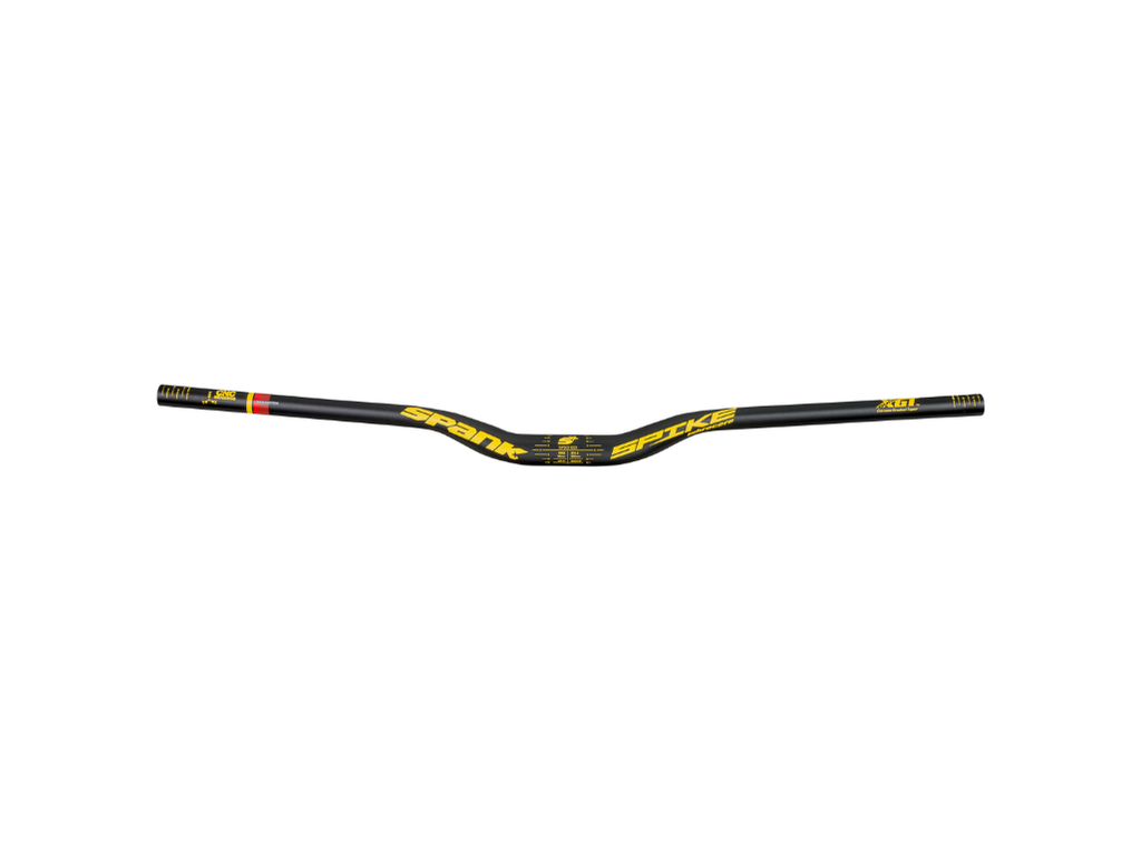 Handlebar Spike 800Race HB 31.8mm 30R Shotpeen Black w/yellow Logo