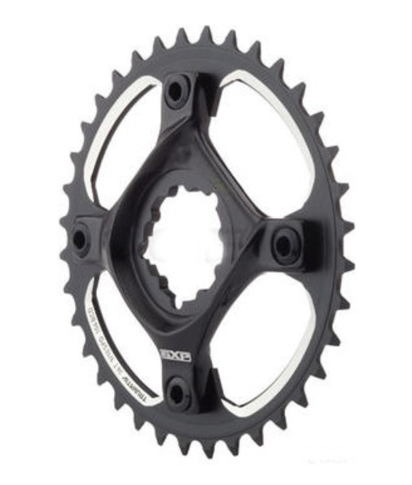 Truvativ Chainring Spider Assembly Crank 10-Speed Single Speed Chainring Set 36 With X0DH Gxp Spider 51 Chainline 104 BCD