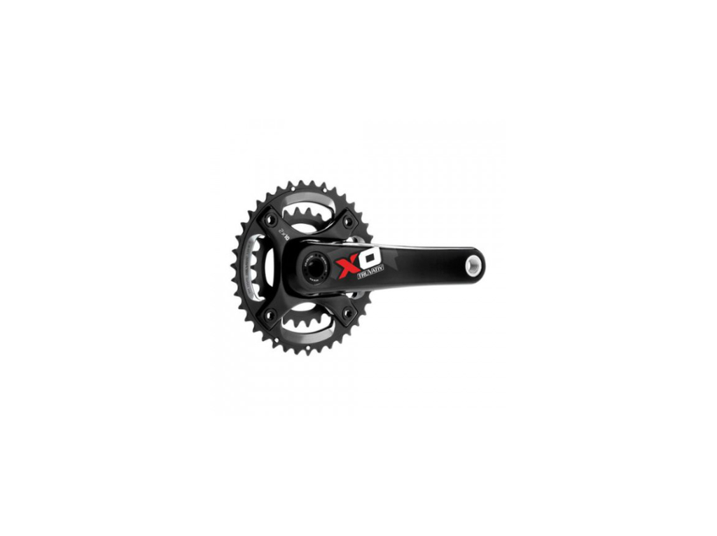 Truvativ Crankset X-0 Gxp 2.2 10sp 170 Red 4228 Gxp Cups Not Incl