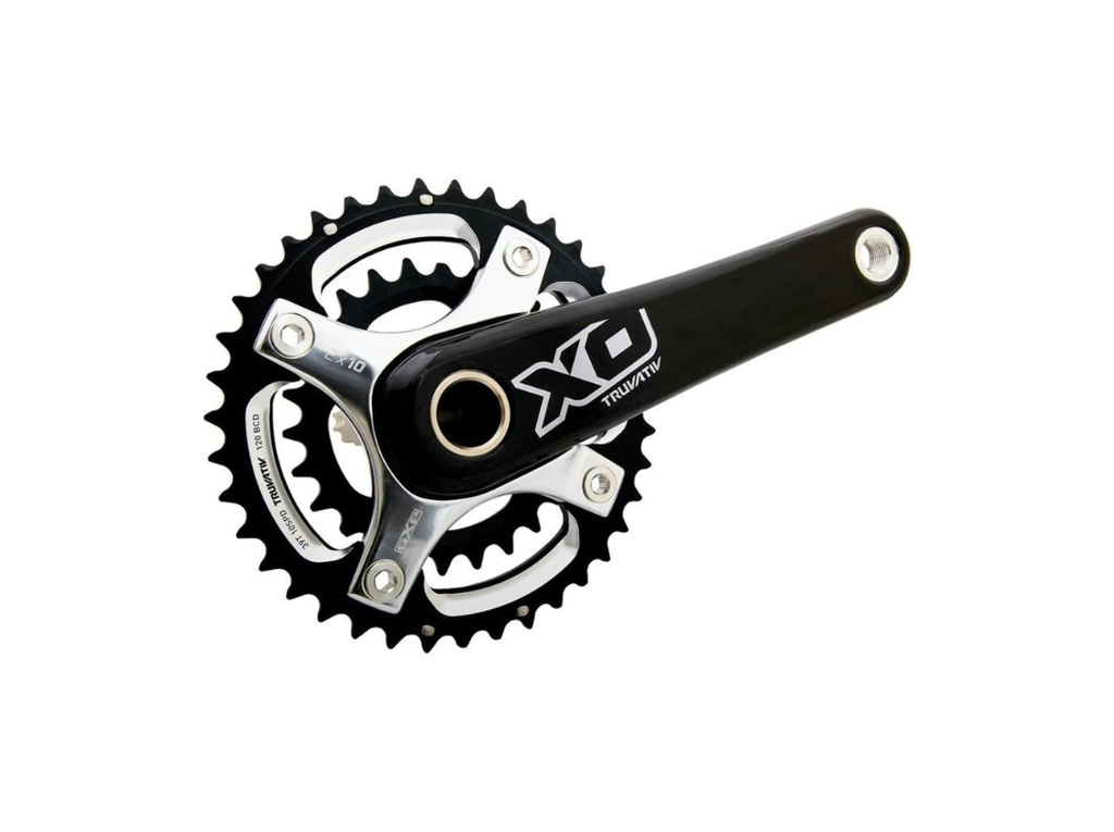 Truvativ Crankset Crank X-0 Gxp 10sp 170 Silver 3926 Gxp Cups Not Incl