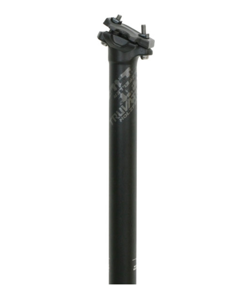 Truvativ Seatpost Holzfeller Double Clamp 0mm Offset 350/30.9 Blast Black