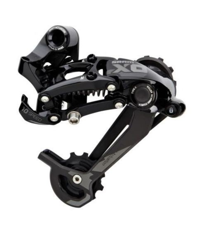 SRAM X0 O REAR DERAILLEUR RED TYPE 2 MEDIUM CAGE 10SPD (00.7518.003.002)