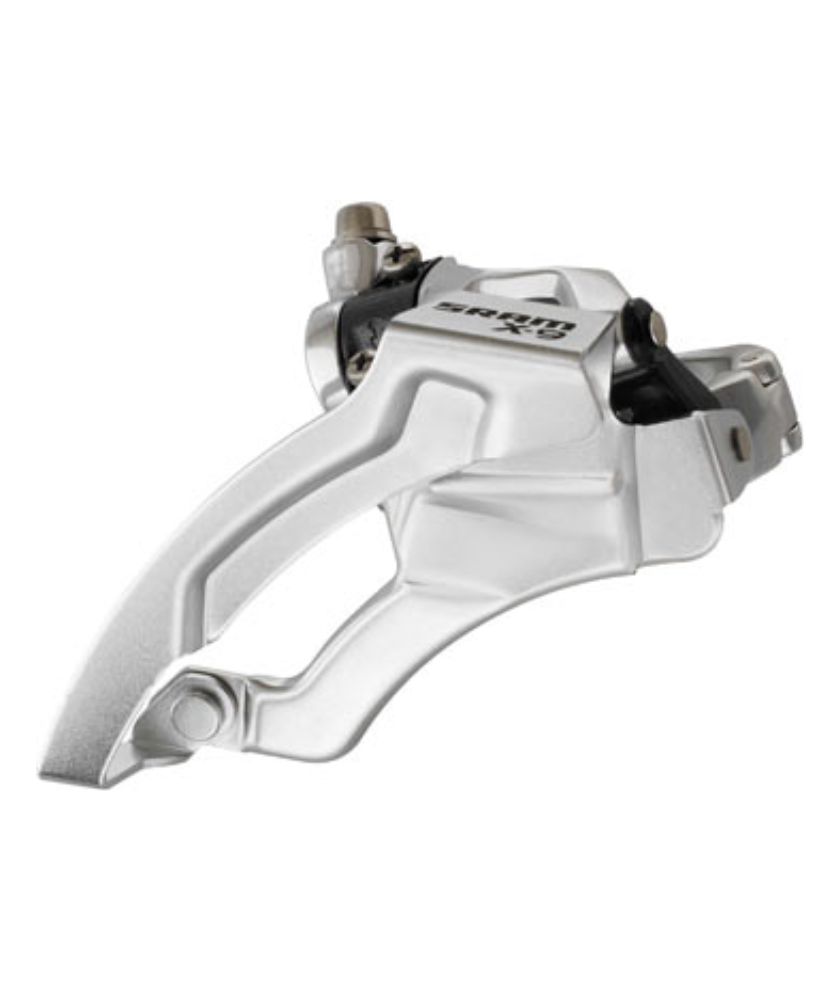 SRAM X9 FRONT DERAILLEUR 3X9 LOW CLAMP 34.9 TOP PULL 00.7615.015.020