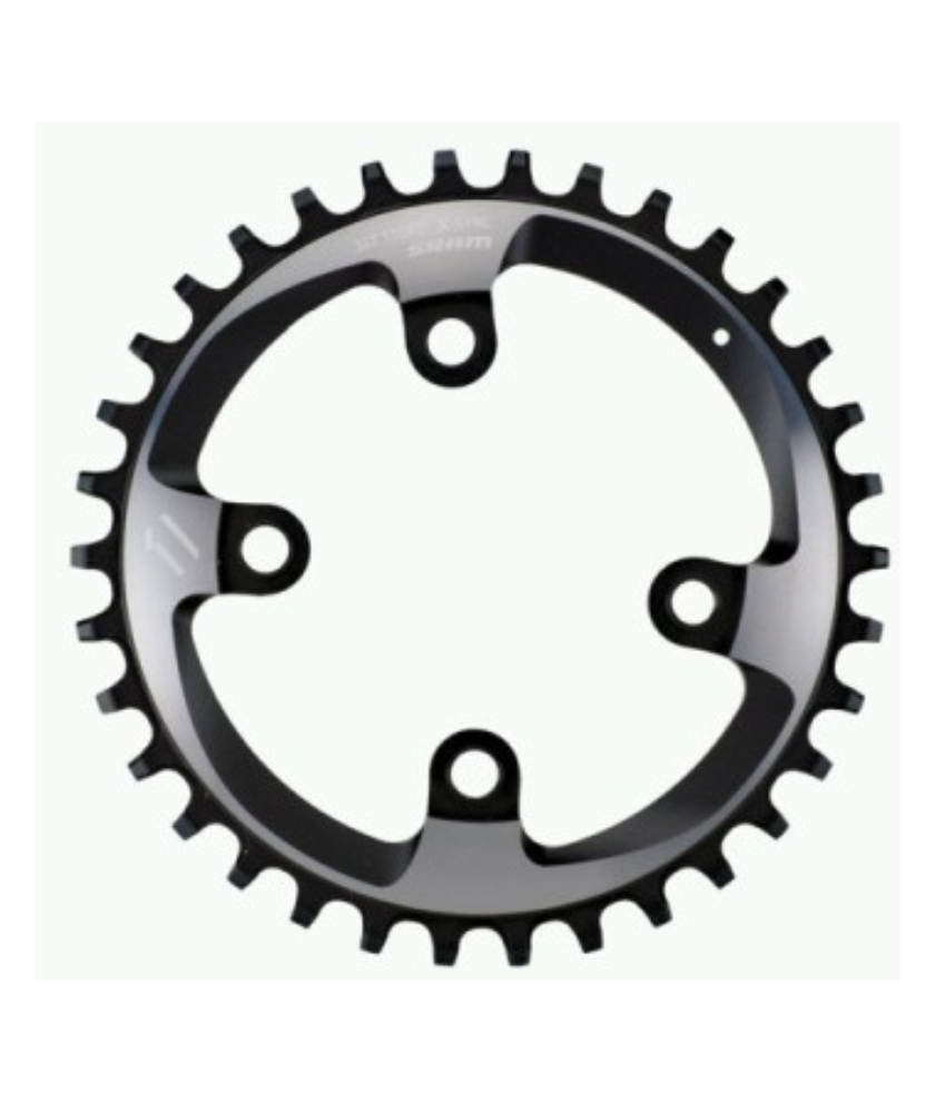SRAM XX1 CHAIN RING 36T 76BCD ALUM 6MM GREY 11 SPEED 11.6218.004.004