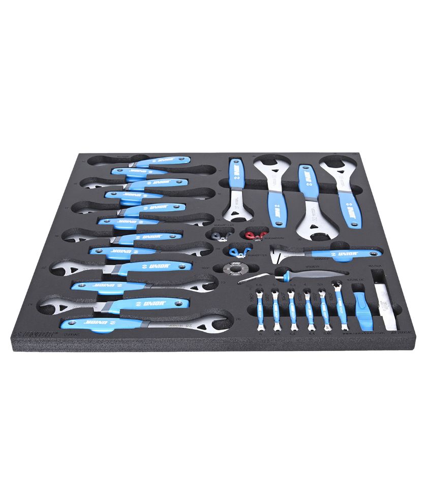 UNIOR SET3-2600AC SET OF TOOLS IN TRAY 3 FOR 2600A OR 2600C - WHEEL TOOLS   