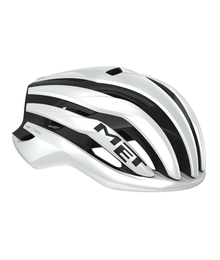  MET HEL TRENTA MIPS CE WHITE BLACK | MATT GLOSSY M (3HM126CE00MBN1)
