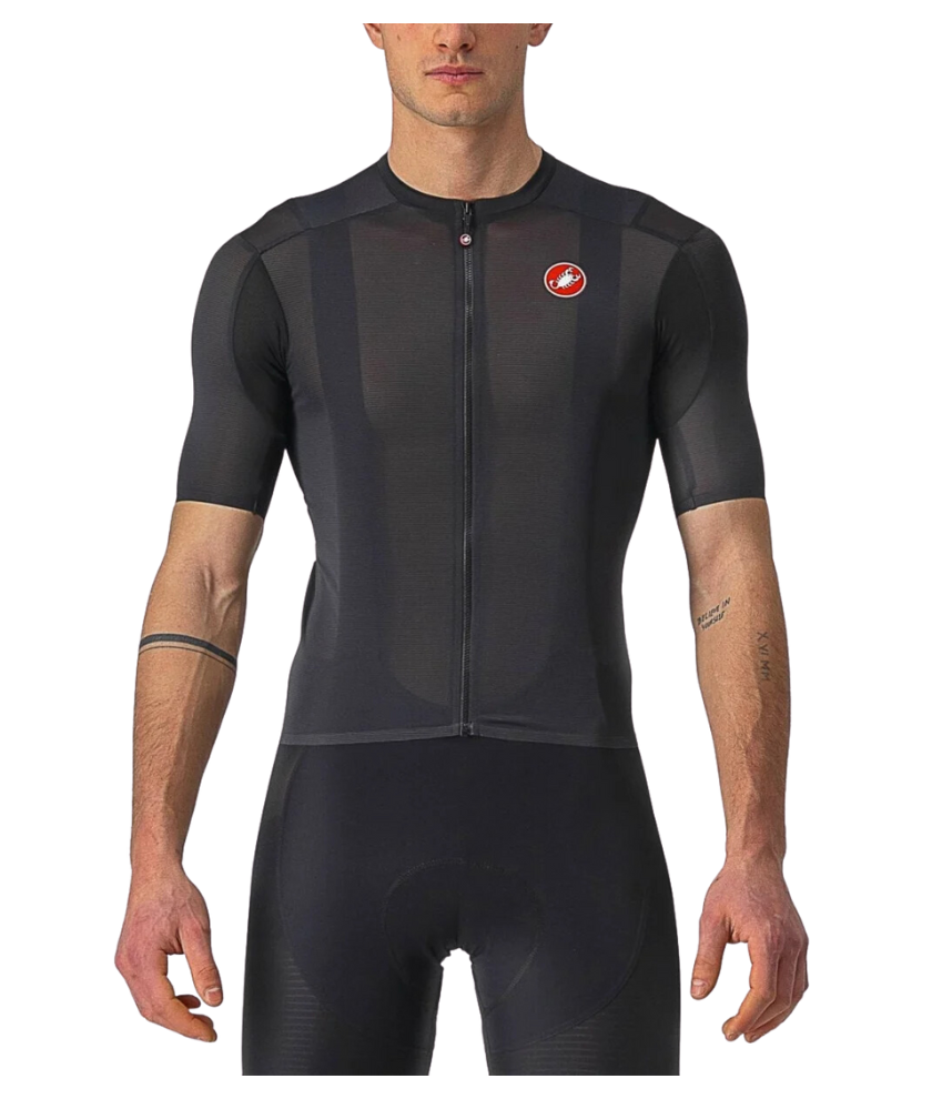 CASTELLI SUPERLEGGERA 2 JERSEY LIGHT BLACK 085 SIZE S (ID 4520017)