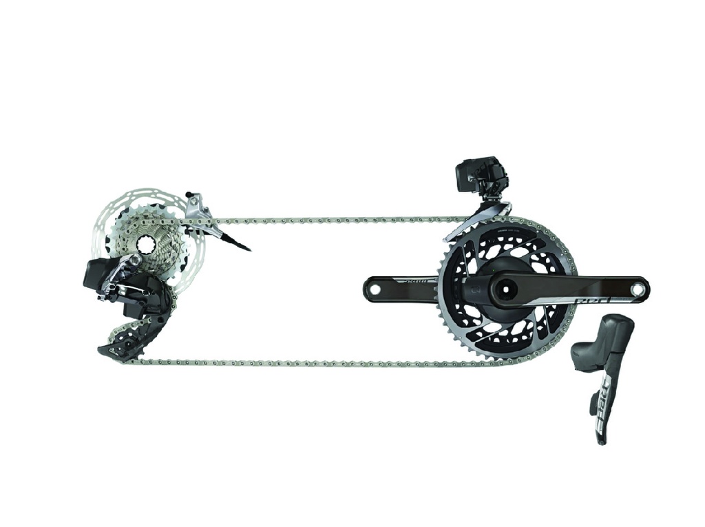 Red Axs Groupset DB PM Crank Dub 170 48/35 Cassette 10-33
