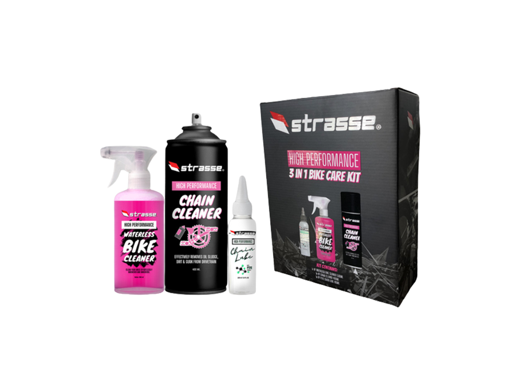 High Performance 3 in 1 Bike Care Kit