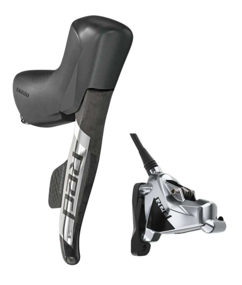 Shift/Hydraulic Disc Brake Red Etap Axs D1 Stealthamajig Connected Rear Brake/Right Shift 1800mm W/Flat Mount 20mm Ti Hardware 2piece Caliper (Rotor &amp; Bracket Sold Separately)