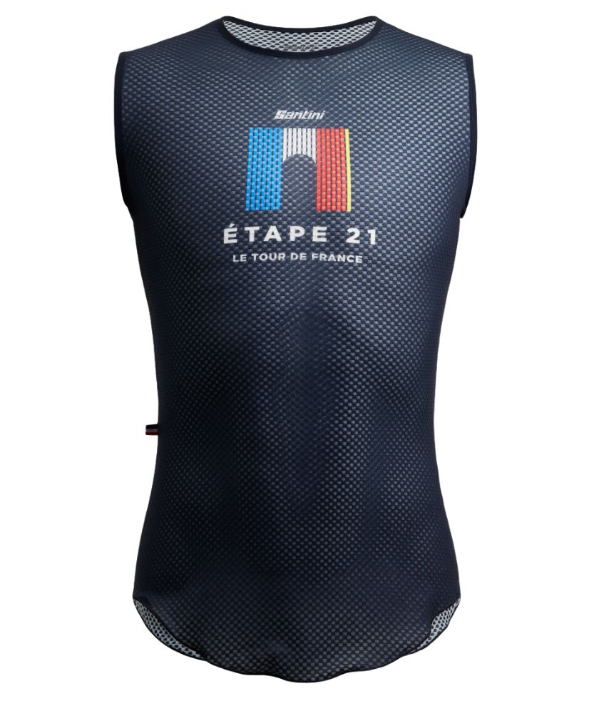 Sleveless Baselayer Trionphe 22Tdf Blu Nautica