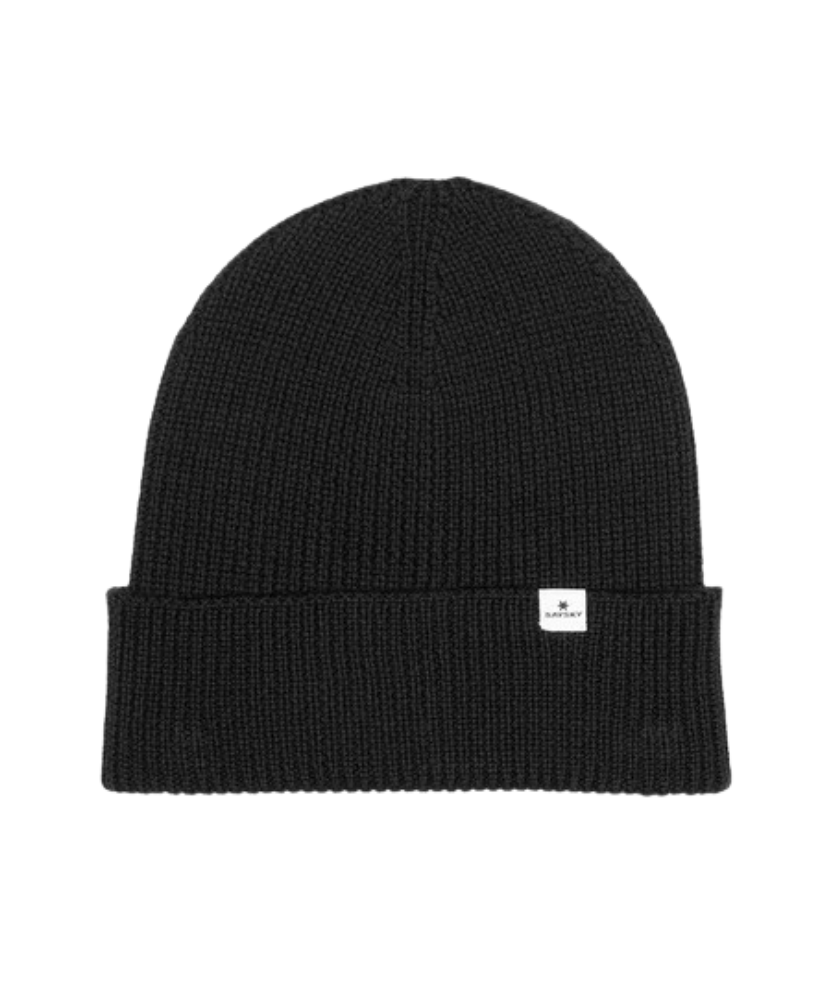 Merino Beanie Black