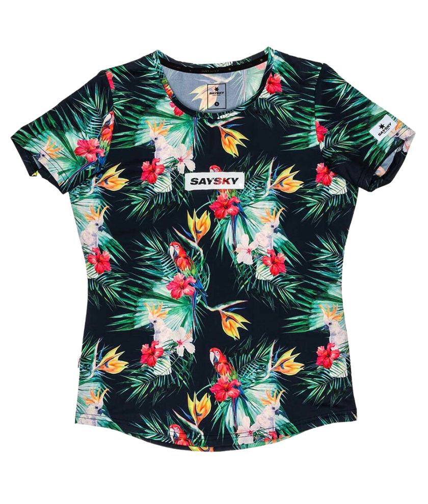 Wmns Flowers Combat T-Shirt