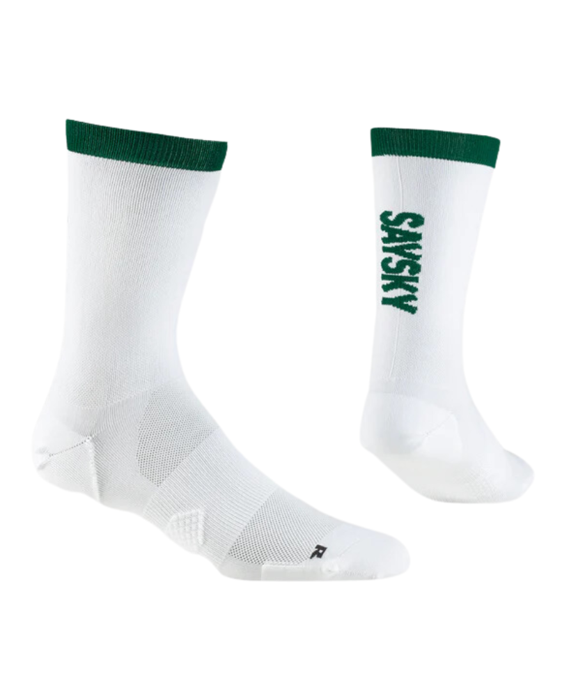 High Combat Socks White/Botanical Garden