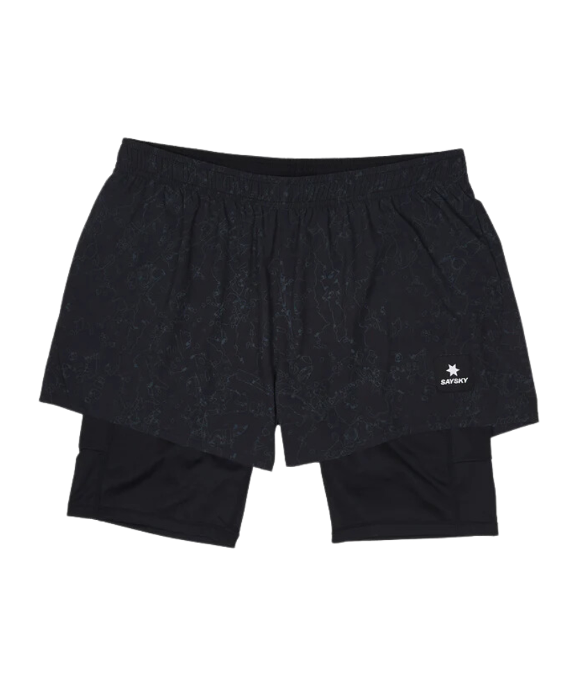 W Map 2 in 1 Pace Shorts 3&quot;