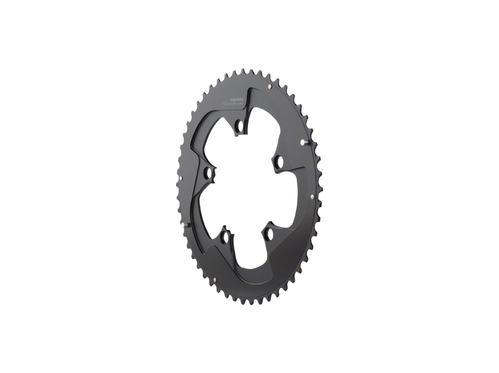 Chain Ring Road Red B2 X-Glide 52T Yaw 11 Speed S2 110 Alum 5mm Blast Black 2-Pin (52-36)