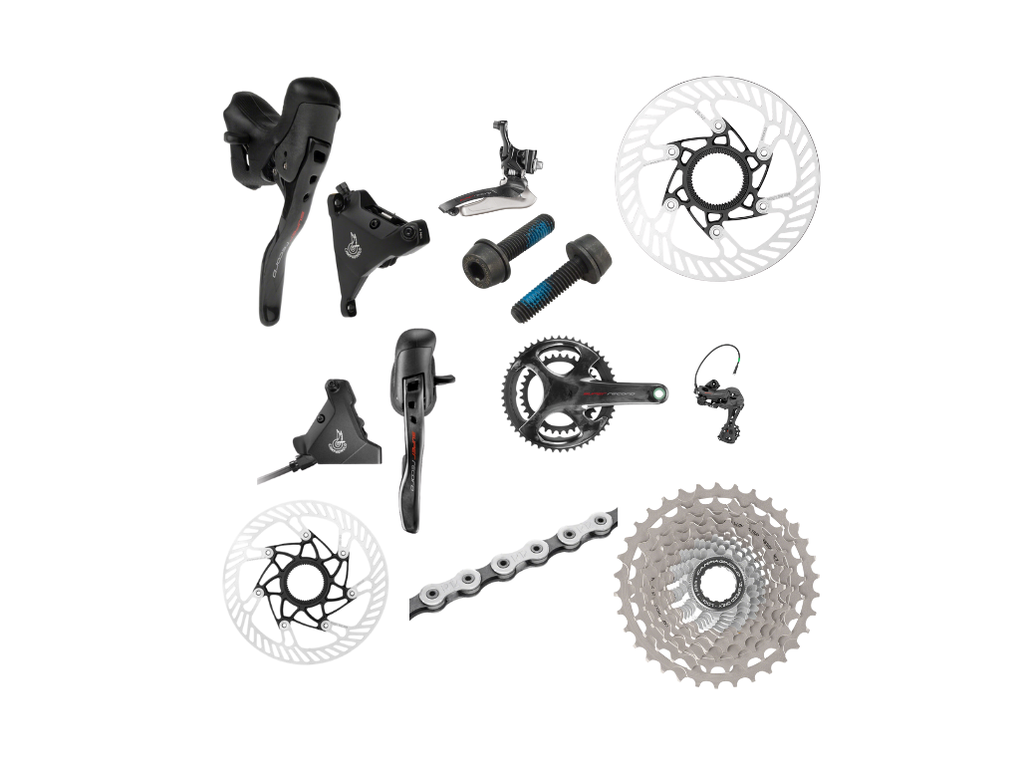 Groupset Super Record 12S Disc Brake (Crank 170  50-34 11-34, Rotor 140/160)