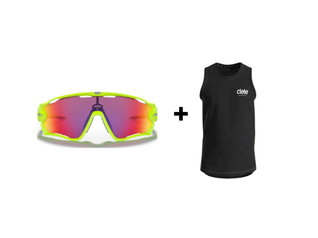 OAKLEY Jawbreaker Retina Burn Prizm Road x NSBTANK Core Athletics M Whitaker