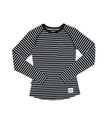 Longsleeve W - Striped Merino Base 165