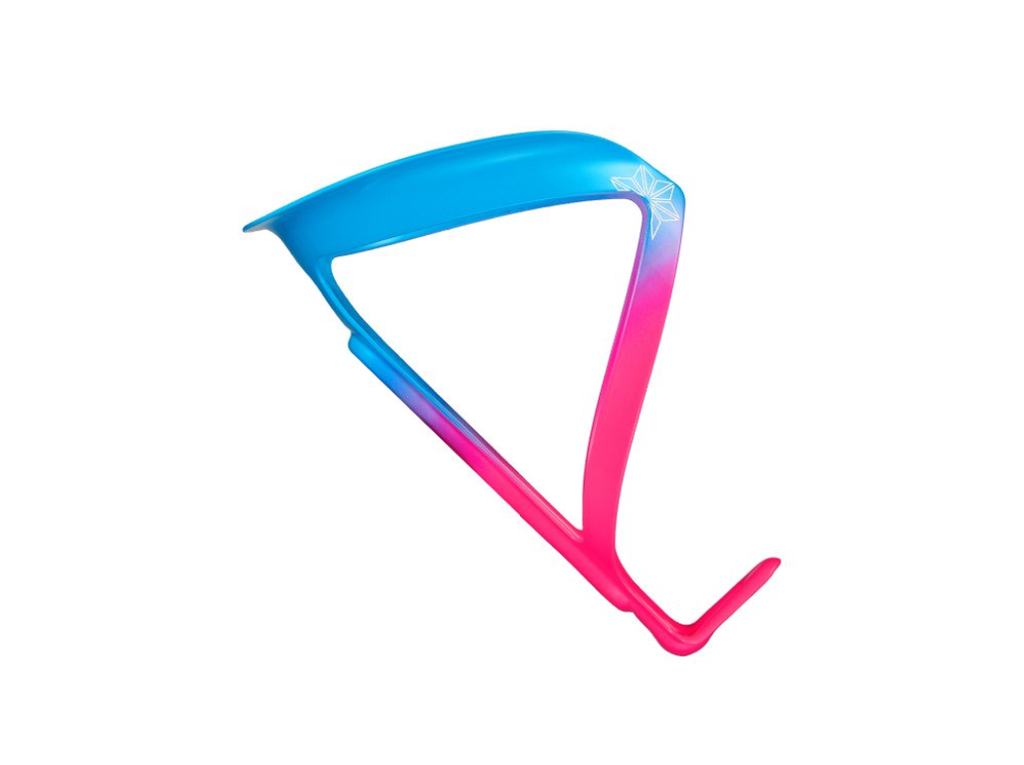 Supacaz Bottle Cage - Fly Cage Limited Edition Neon Pink &amp; Neon Blue