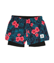 W Flower 2 in 1 Pace Shorts 3''