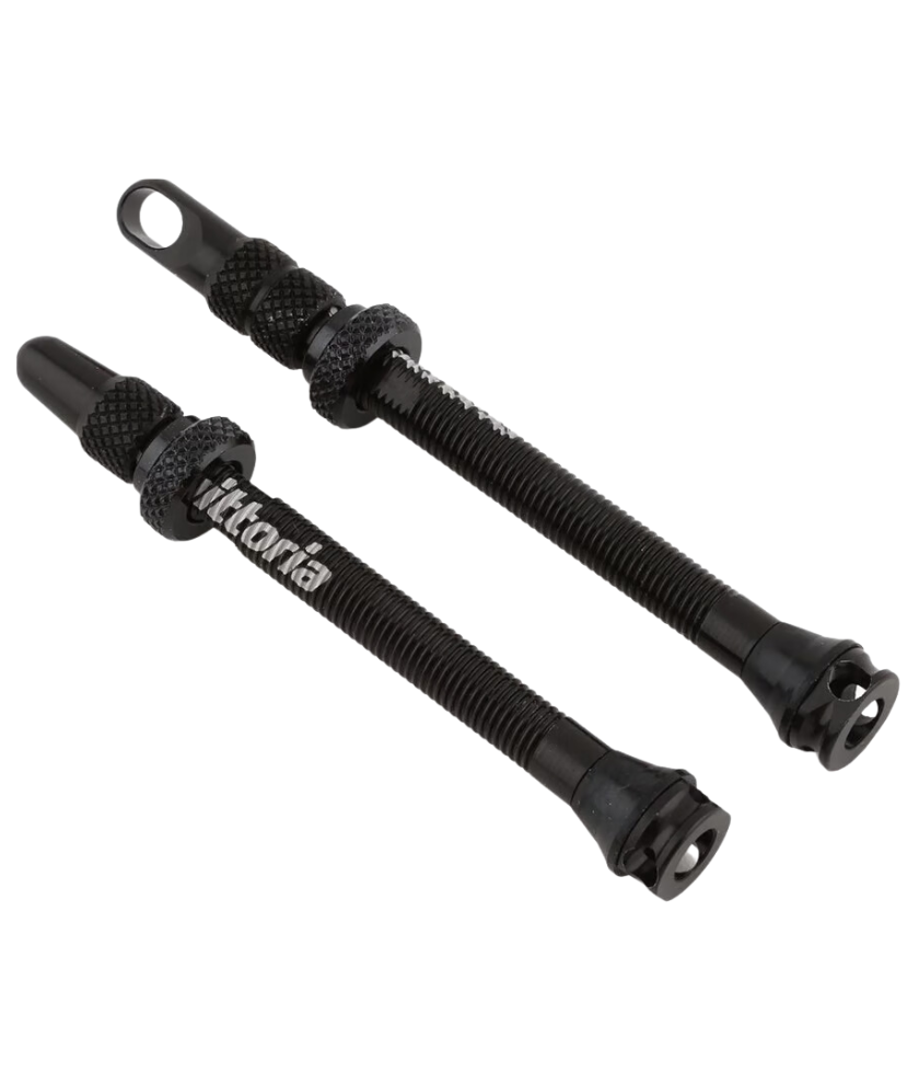 Multiway tubeless valve alloy black