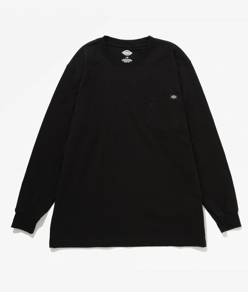  Heavyweight Pocket Tee LS