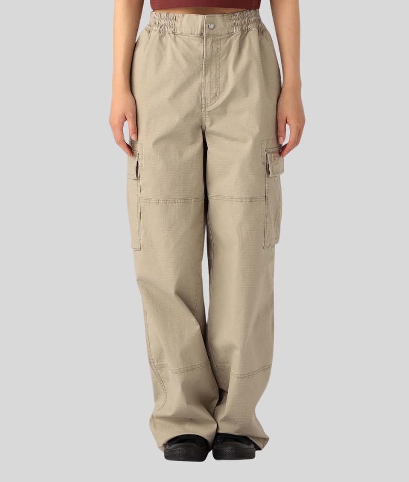 Women's Cotton Twill Cargo Pants