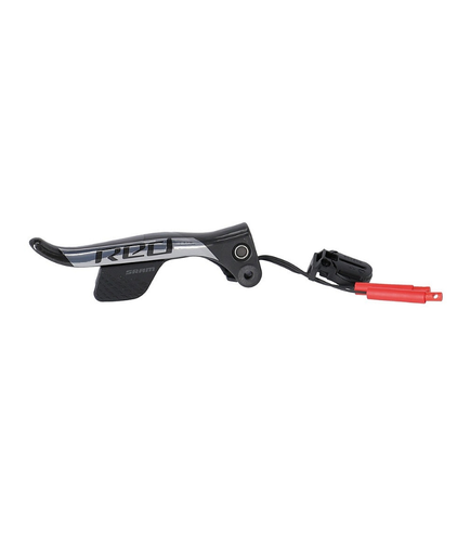 [11.7018.081.000] Ed Brake Lever Assembly (Paddle and Elec Pod) Red D1 AXS Disc Left