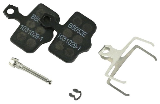 [00.5318.024.001] SRAM Disc Brake Pads - Organic/Steel (Quiet) - (includes guide pin, clip &amp; pad spreader) - Level TL/Level T/Level/Level ULT/TLM B1 (2020+)/DB/Elixir/2 Piece Road - 00.5318.024.001