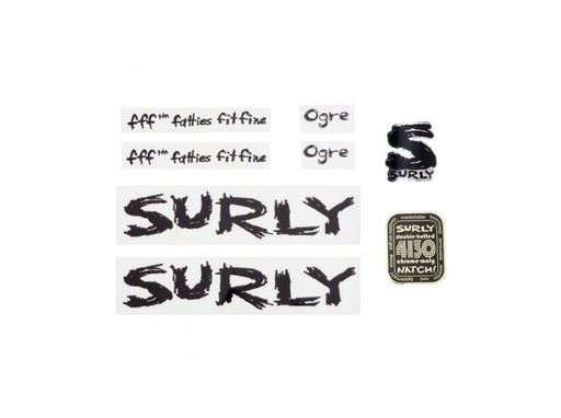 [MA2613] Ogre Decal Set with Headbadge Black