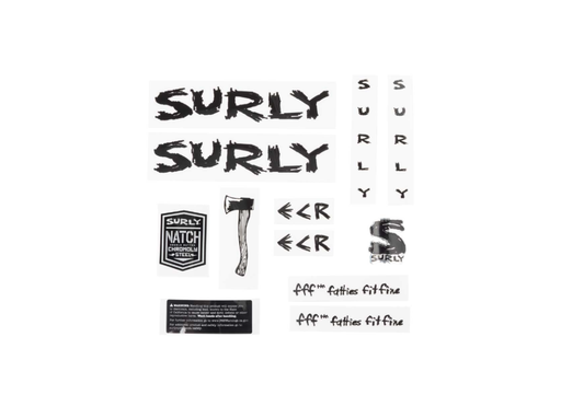 [MA2621] Ecr Frame Decal Set Black