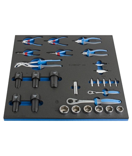 [625492] UNIOR SET3-2600D SET OF TOOLS IN TRAY 3 FOR 2600D 2019 625492