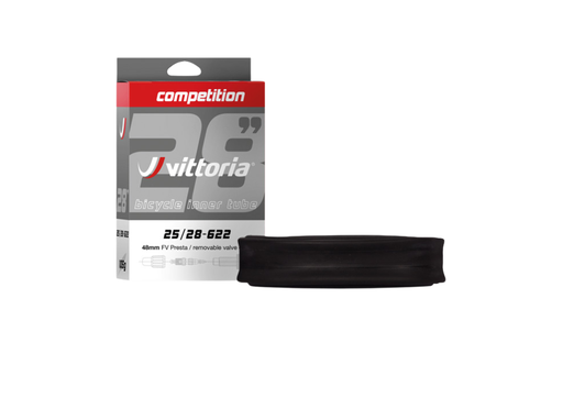 [1TA00005] Inner Tube Competition Butyl 25/28 - 622 Pv Threaded Rvc 48mm - Box