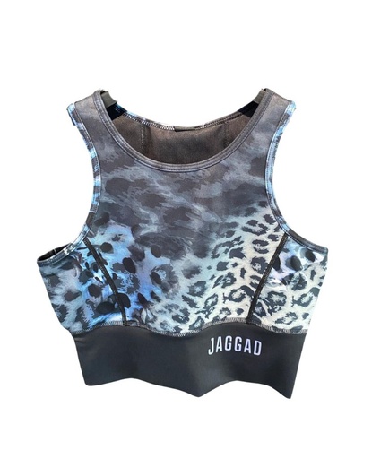 [FRT0062LEO-XS] JAGGAD CROP WOMENS CROUCHING TIGER PERFORMANCE XS FRT0062LEO-XS