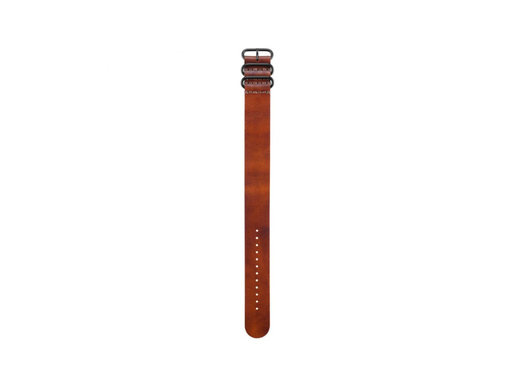 [010-12168-21] Brown Leather Strap For Fenix 3