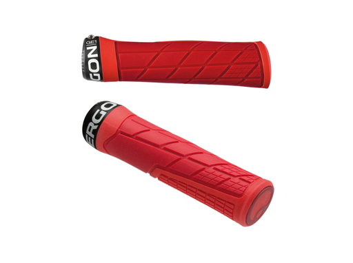 [42410044] Grip Ge1-Red, Silicon Grip W/Black Clamp Red Body &amp; Red Inlay &amp; White Core/Logo W/ Paper Package