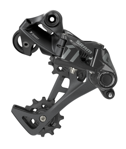 [00.7518.114.000] Gx Dh 1X7 Speed Rear Derailleur Medium Cage Black