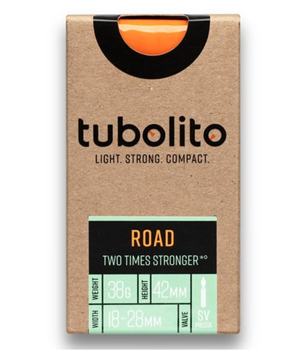 [33000030] TUBES TUBO ROAD 700C SV42 18-2MM, 38GR 2020
