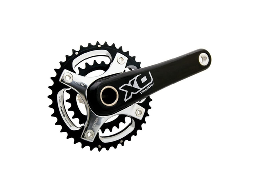 [00.6115.537.000] Truvativ Crankset Crank X-0 Gxp 10sp 170 Silver 3926 Gxp Cups Not Incl