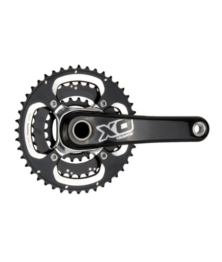 [00.6115.539.010] Truvativ Crankset Truvativ Crank X-0 Gxp 10Sp 175 Silver 443322 Gxp Cups Not Incl