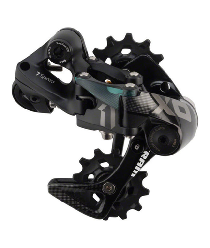 [00.7518.110.002] X01 Dh Rear Derailleur 7Speed Short Cage Black
